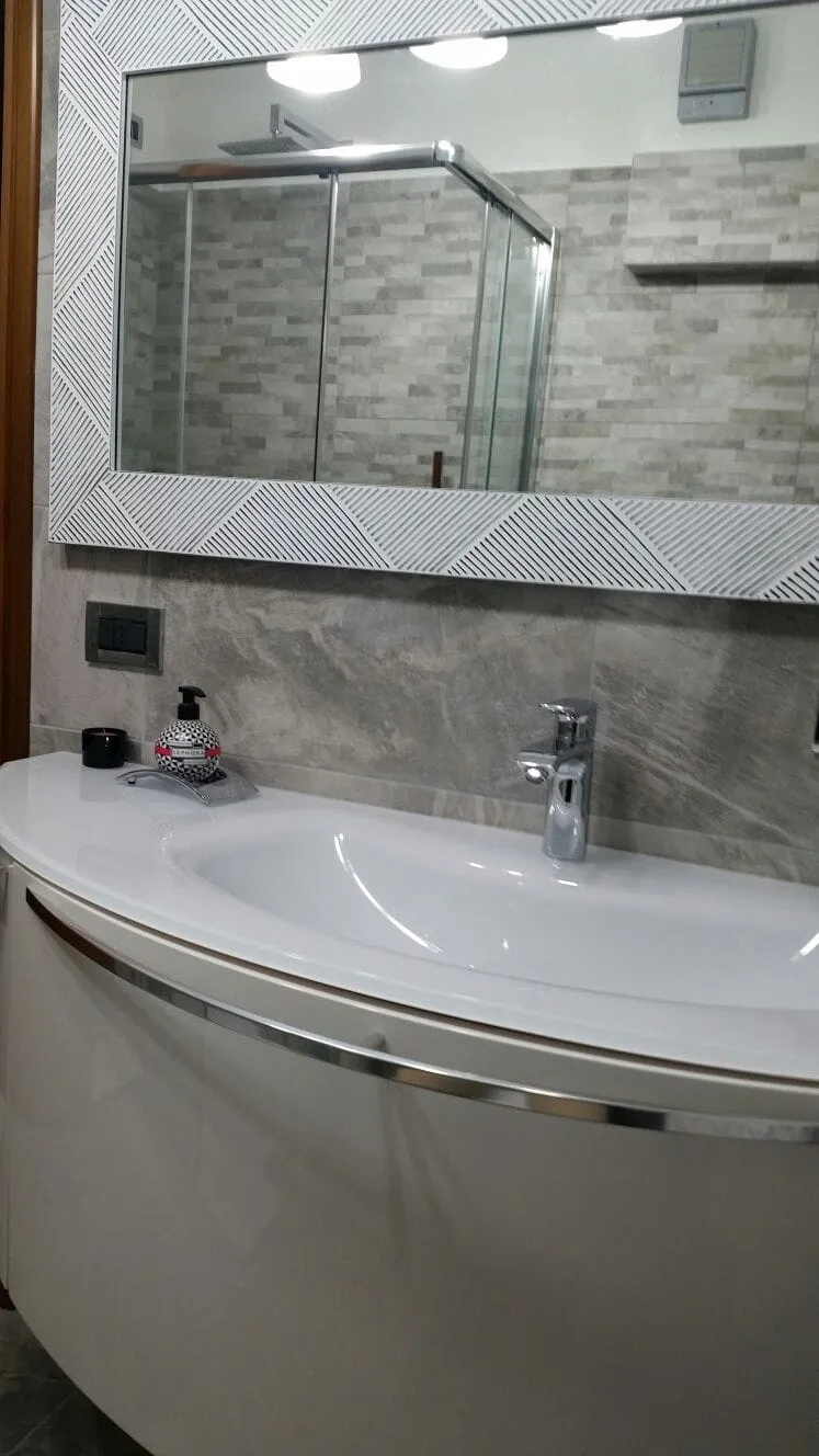 Bagno in taverna, ristrutturazione Impresa Ippolito