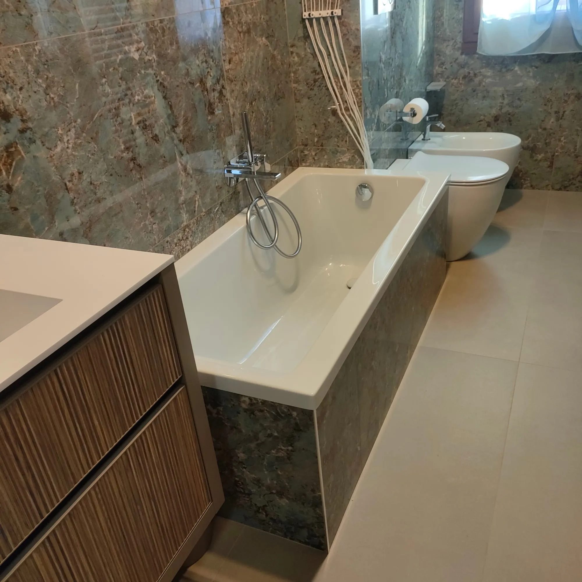 Bagno, Milano: bagno rifatto dall'Impresa Ippolito